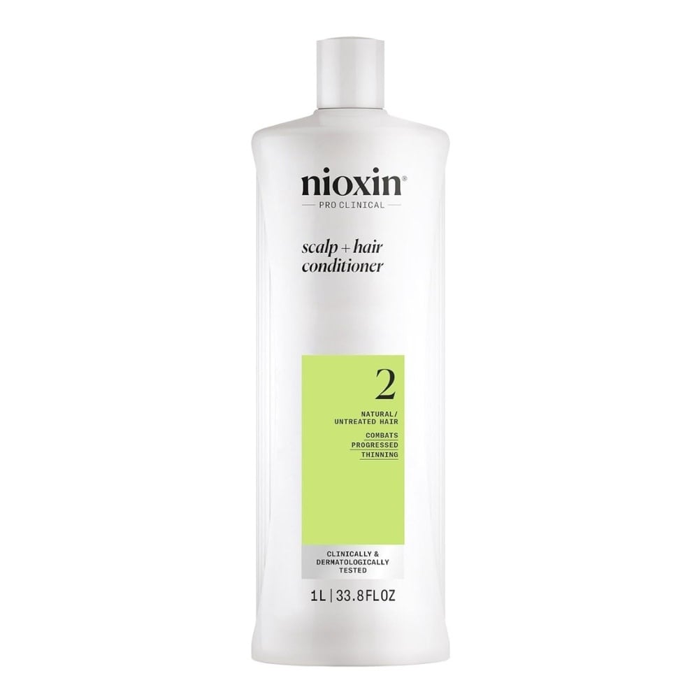 NIOXIN - Revitalisant cheveux + cuir chevelu Système 2 - Pour cheveux naturels avec chute avancée