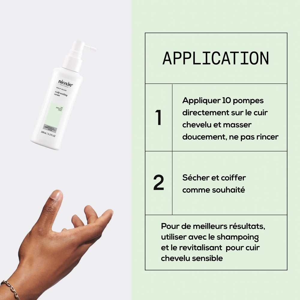 Sérum apaisant pour cuir chevelu "Scalp Relief Scalp Soothing Serum" - Pour cuir chevelu sensible (100ml/3.4oz)