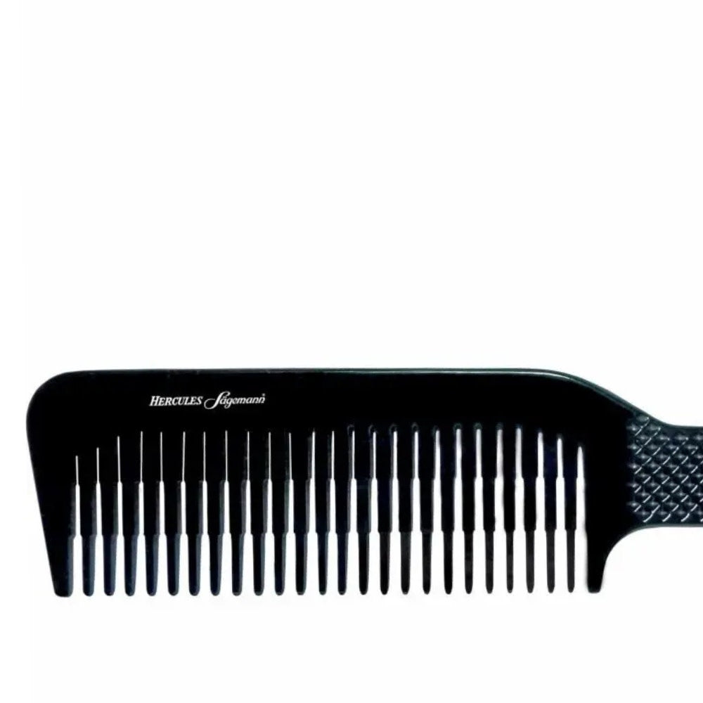 AC03 Ebonite Barber Clipper Comb (240mm / 8.8") - Black