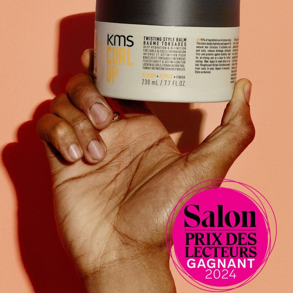 Baume torsades "CurlUp Twisting Style Balm" - Hydratation intense et définition des boucles et torsades (230ml/7.7oz)