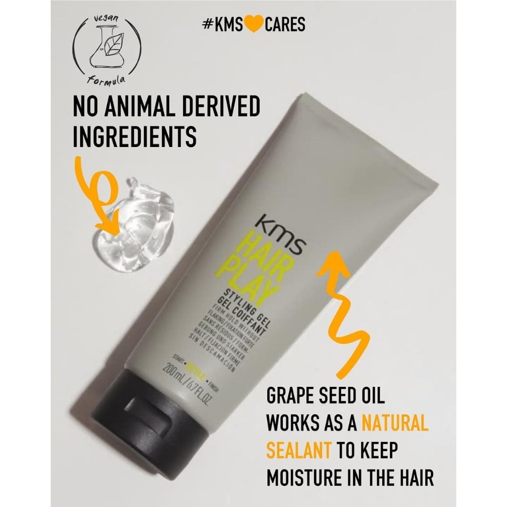 HairPlay Styling Gel - Firm Hold Without Flaking