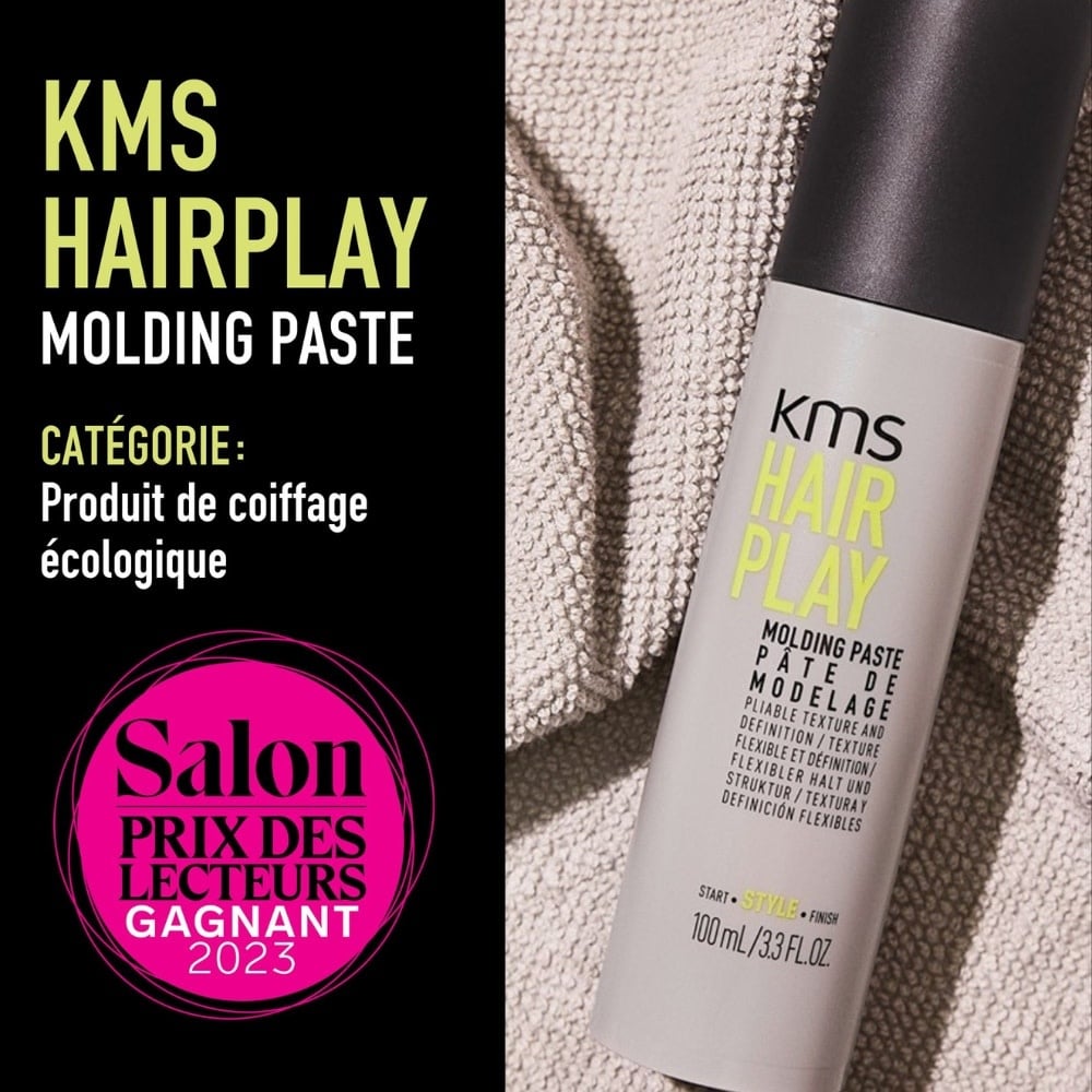 KMS - Pâte de modelage "HairPlay Molding Paste" - Texture, flexibilité et définition