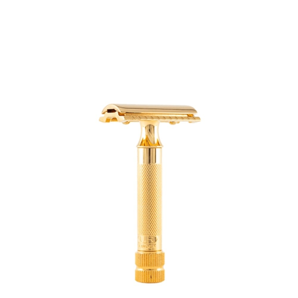 Rasoir de sécurité Merkur 34G HD - Or