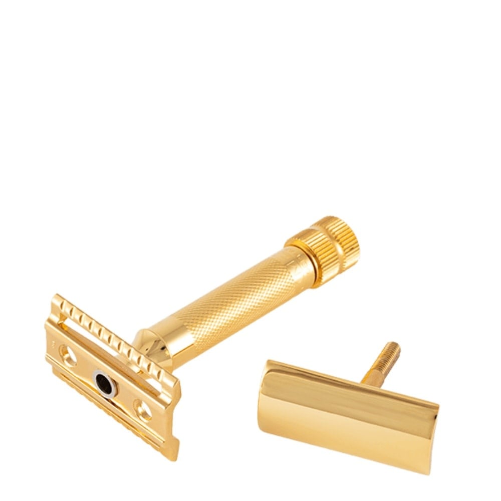 Rasoir de sécurité Merkur 34G HD - Or