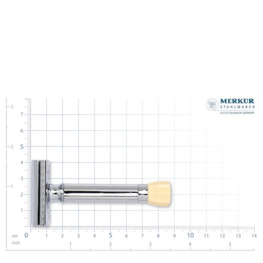 Rasoir de sécurité Merkur 500 Progress - Chromé (90 500 001)