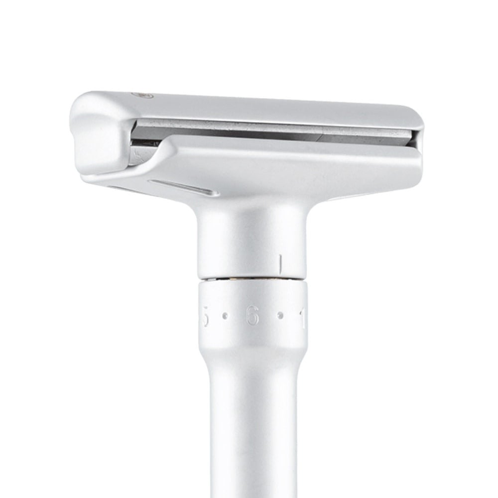 Merkur Futur 700 Adjustable Safety Razor - Matt Chrome