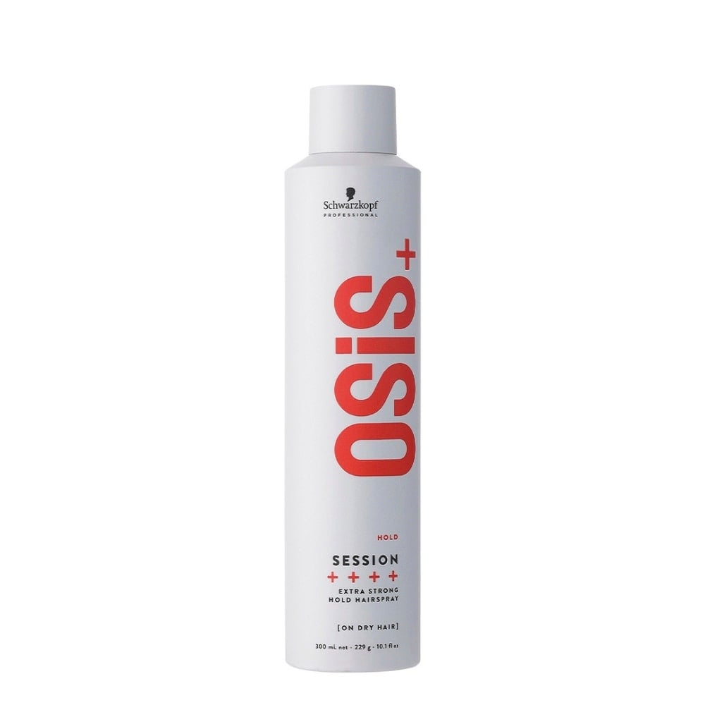 Schwarzkopf Osis+ - Fixatif tenue extra forte "Hold Session" - Écran anti-humidité et protection thermique
