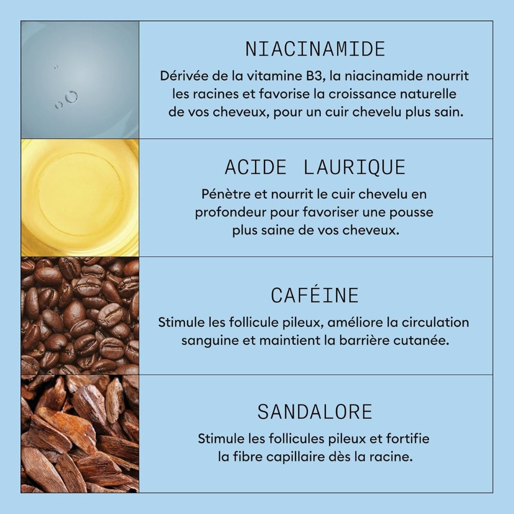 Sérum anti-amincissant "Ultimate Power Serum" améliore la résistance - Réduit la perte des cheveux tout en épaississant (70ml/2.3oz)