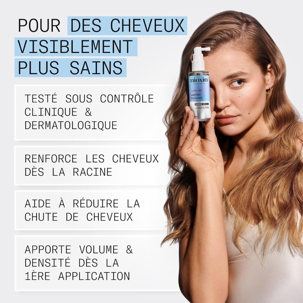 Sérum anti-amincissant "Ultimate Power Serum" améliore la résistance - Réduit la perte des cheveux tout en épaississant (70ml/2.3oz)
