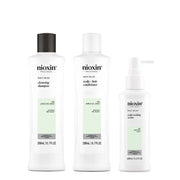 Trio apaisant shampoing, revitalisant et sérum sans rinçage cheveux + cuir chevelu Système "Scalp Relief" - Pour le cuir chevelu sensible, sec et qui démange (2x 200ml/6.76oz, 100ml/3.4oz)