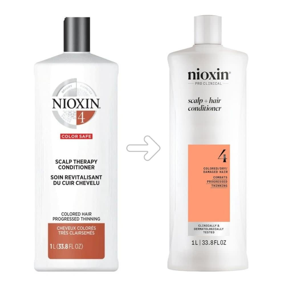 NIOXIN - Revitalisant cheveux + cuir chevelu Système 4 - Pour cheveux colorés avec chute avancée
