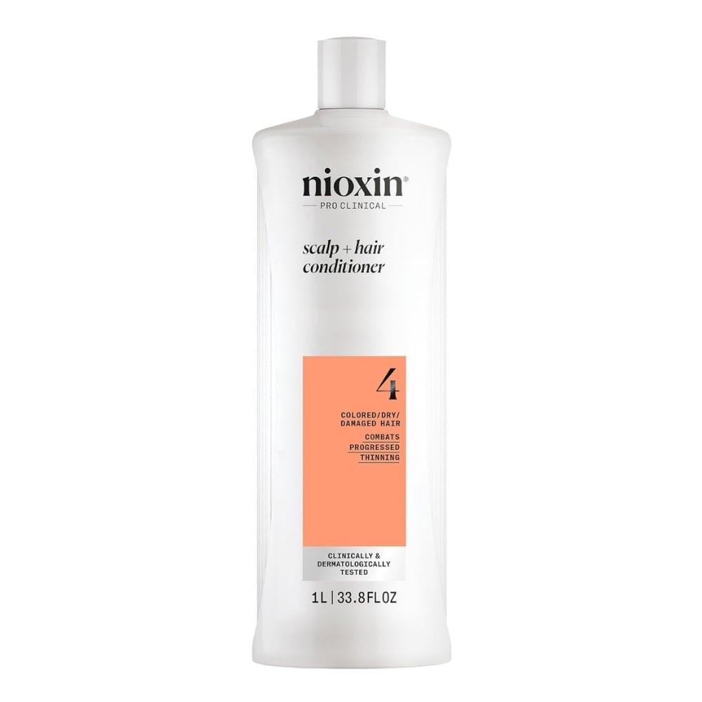NIOXIN - Revitalisant cheveux + cuir chevelu Système 4 - Pour cheveux colorés avec chute avancée