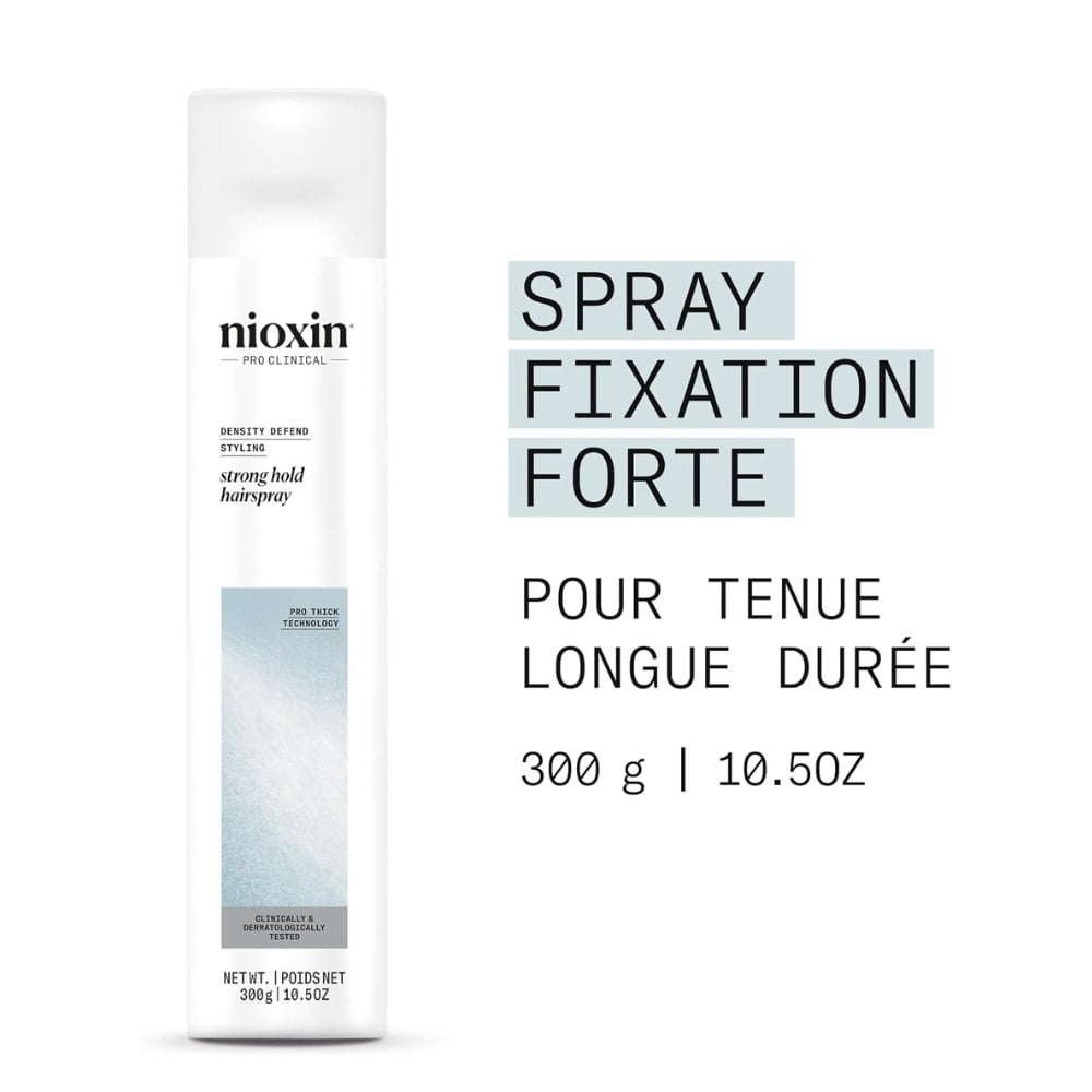 Density Defend Styling Strong Hold Hairspray - For Longer Lasting end Looks (300ml/10.5oz)