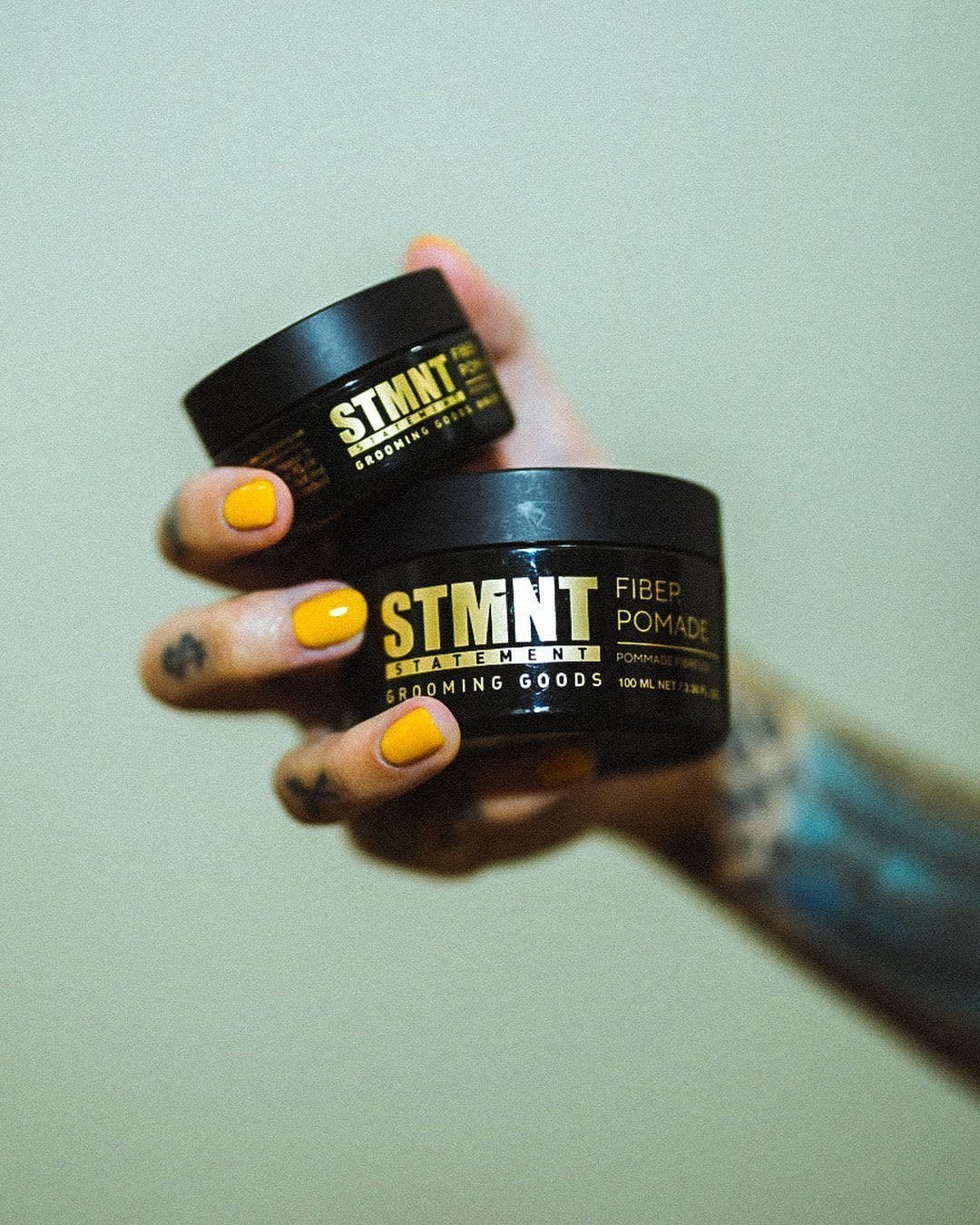 Pâte fibreuse "Fiber Pomade" - Tenue forte, fini semi-mat (100ml/3.38oz)