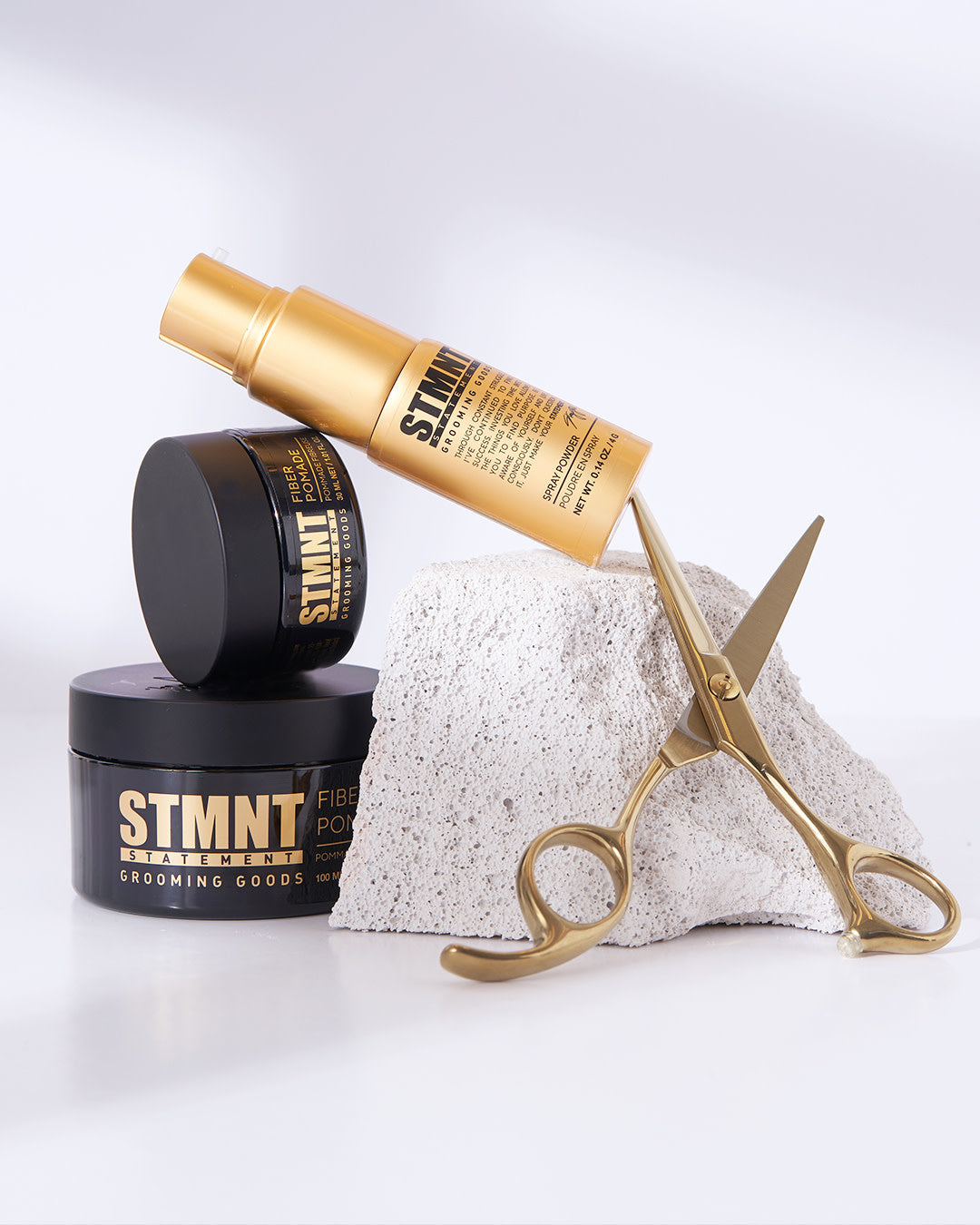 Pâte fibreuse "Fiber Pomade" - Tenue forte, fini semi-mat (100ml/3.38oz)