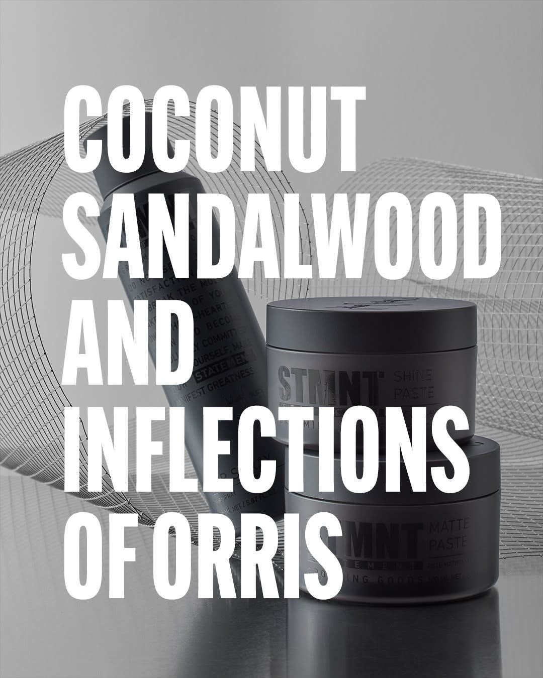 STMNT Grooming Goods - Pommade "Matte Paste" - Effet super mat