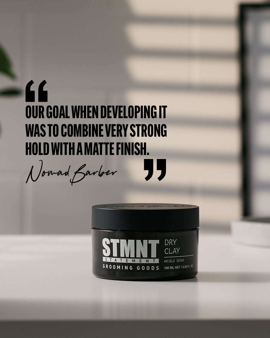 Argile sèche "Dry Clay" - Tenue super forte, fini mat