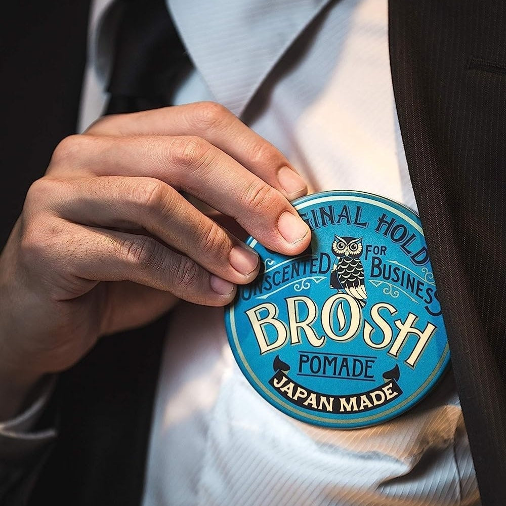 Unscented Pomade - Medium Hold & Shine (115g/4.0oz)