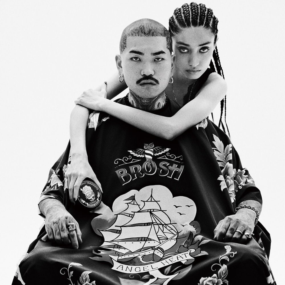 x Wildside Yohji Yamamoto - Pommade "Tattoo Pomade" - Tenue forte, brillance moyenne (115g/4.0oz)