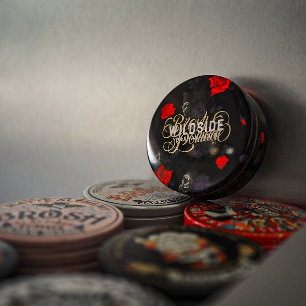 x Wildside Yohji Yamamoto - Pommade "Skull Rose Pomade" - Tenue forte, brillance moyenne (115g/4.0oz)