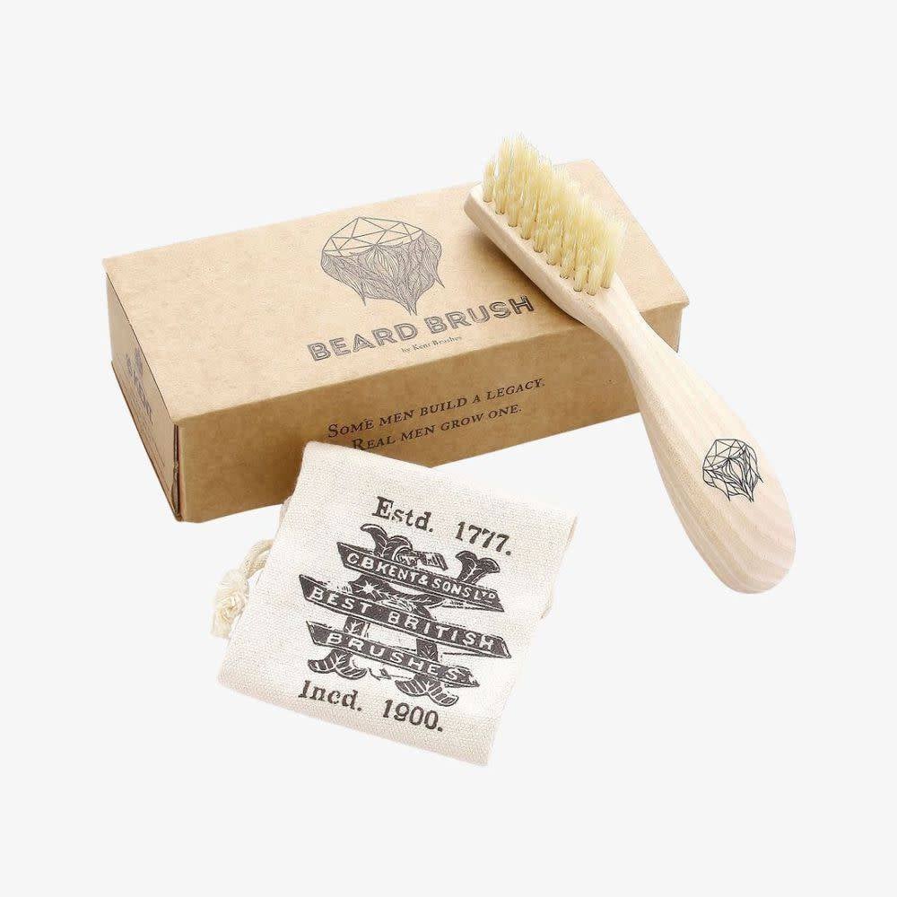 Brosse à barbe en bois (165mm/6.5'') - BRD2