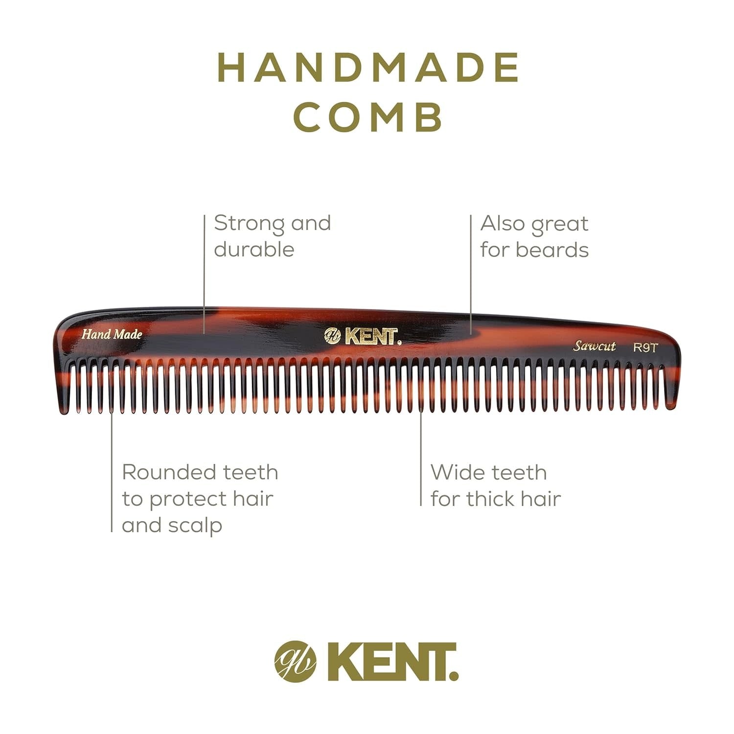 Peigne de coiffure (190mm/7.5") - R9T