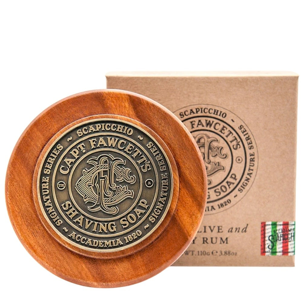 Captain Fawcett's - Savon de rasage "Scapicchio" (110g/3.88oz)