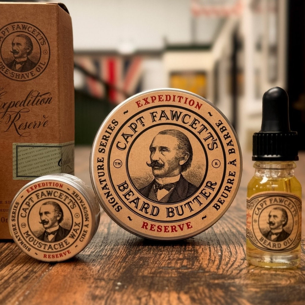 Captain Fawcett's - Beurre à barbe "Expedition Reserve" (80ml/2.82oz)
