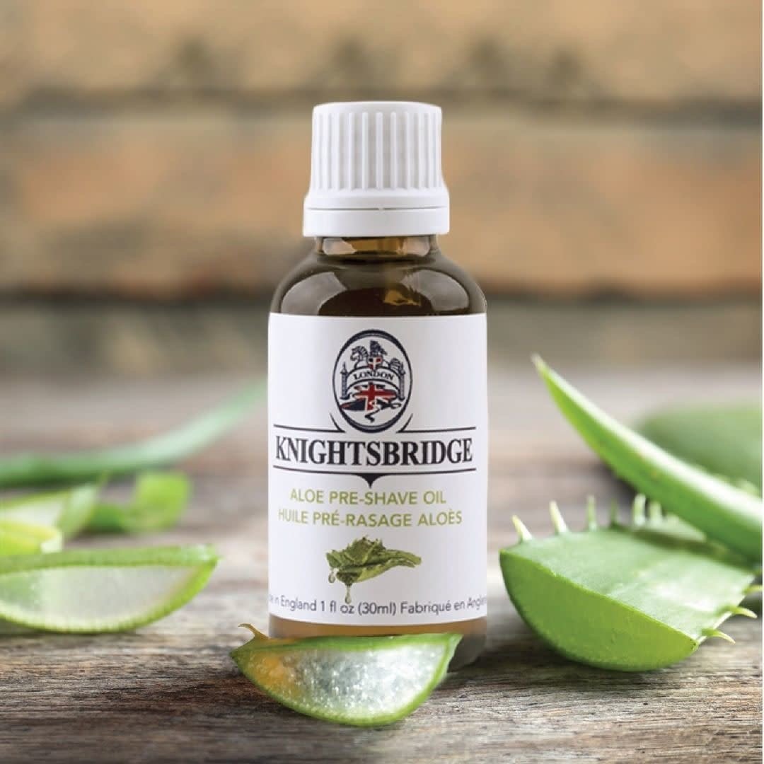Huile de pré-rasage - Aloès (30g/1.0oz)