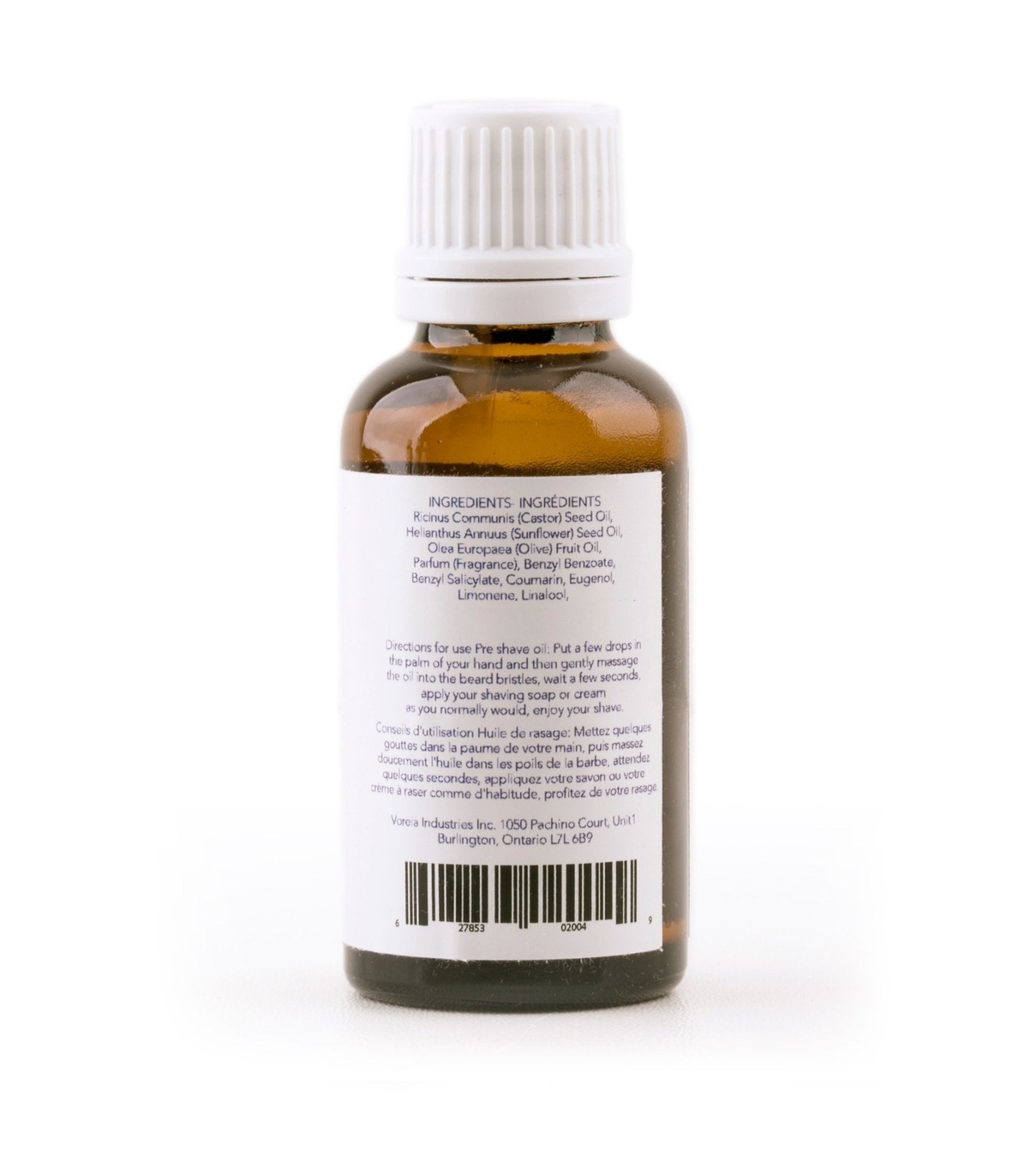 Huile de pré-rasage - Bois de santal (30g/1.0oz)