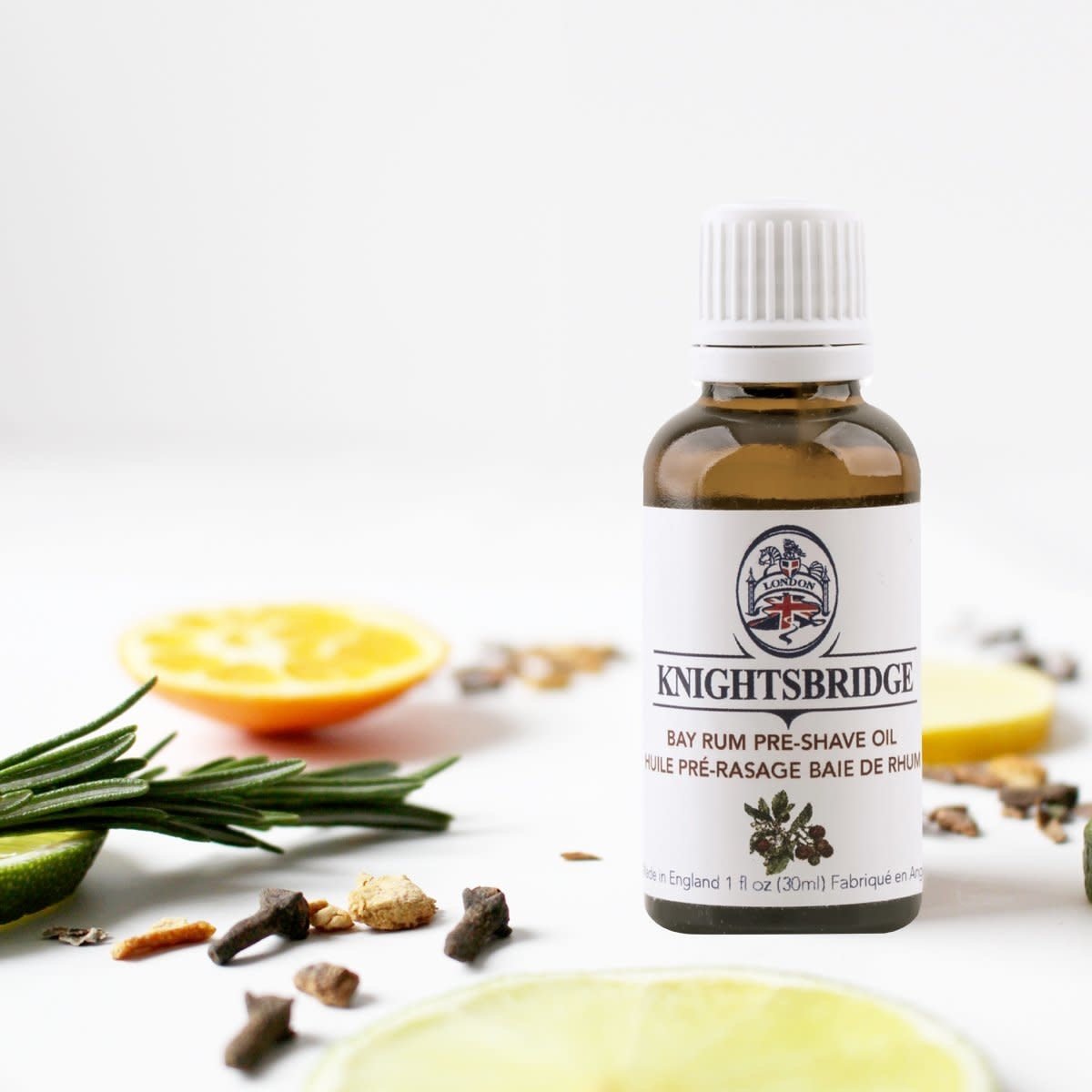 Huile de pré-rasage - Baie de Rhum (30g/1.0oz)