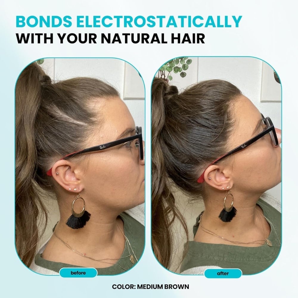 Hair Thickening Fibers (15g/0.53oz) Medium Brown