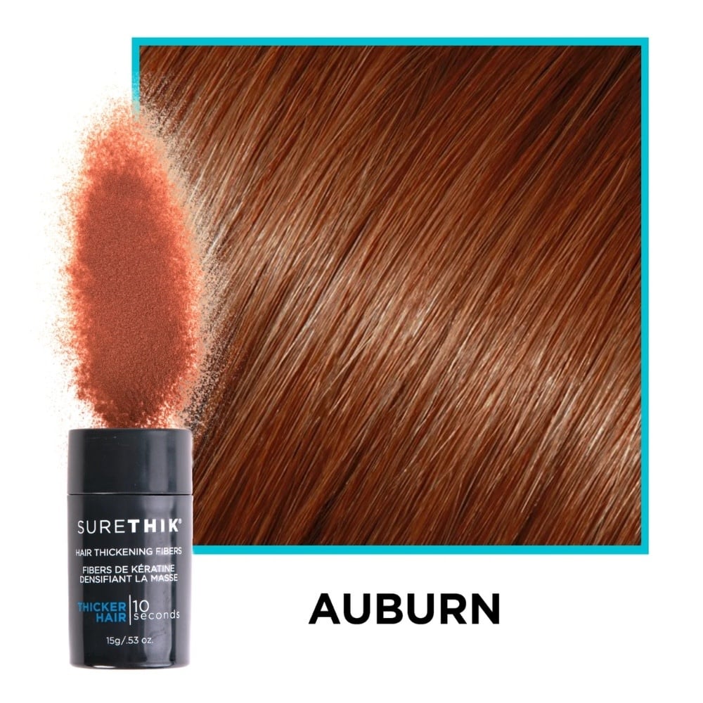 Fibres de kératine densifiant la masse "Hair Thickening Fibers" (15g/0.53oz) Auburn