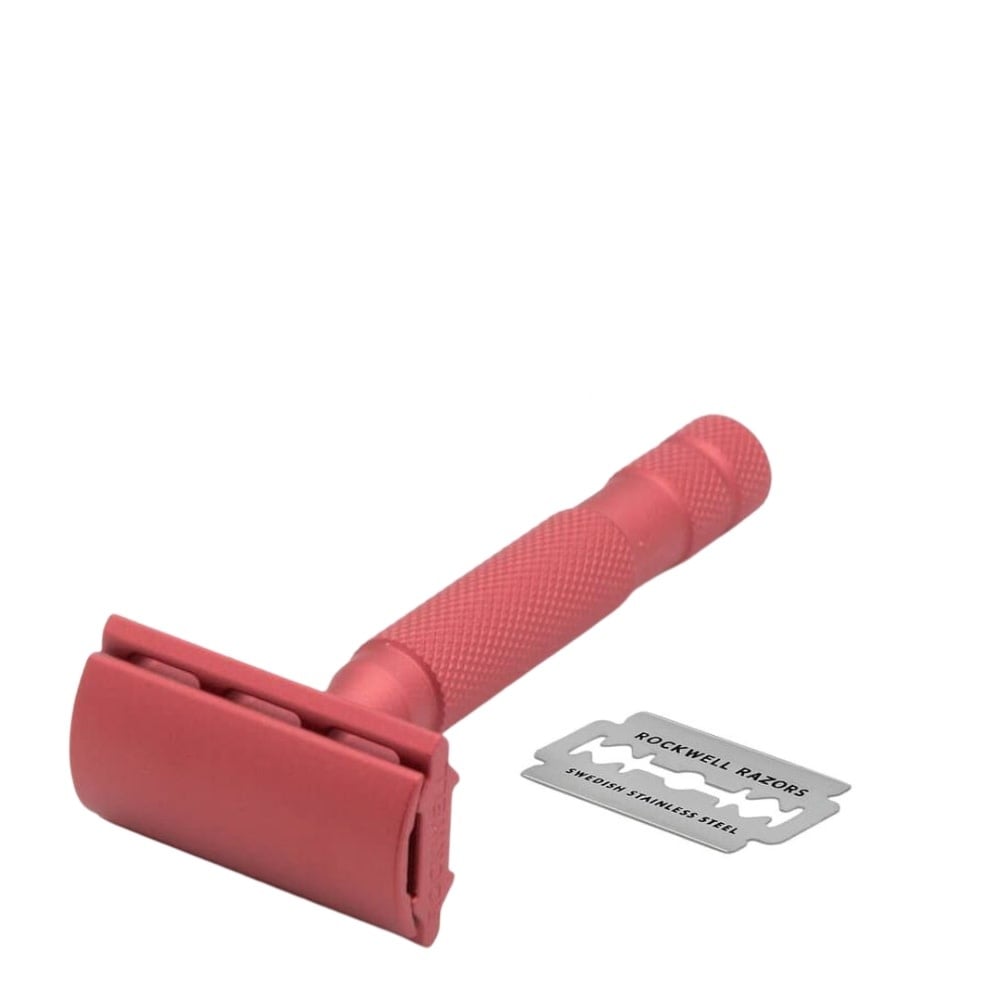 Rasoir de sûreté ajustable 6S - Rouge