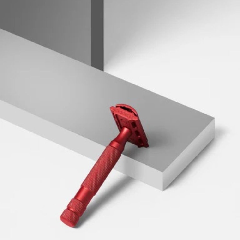 Rasoir de sûreté ajustable 6S - Rouge