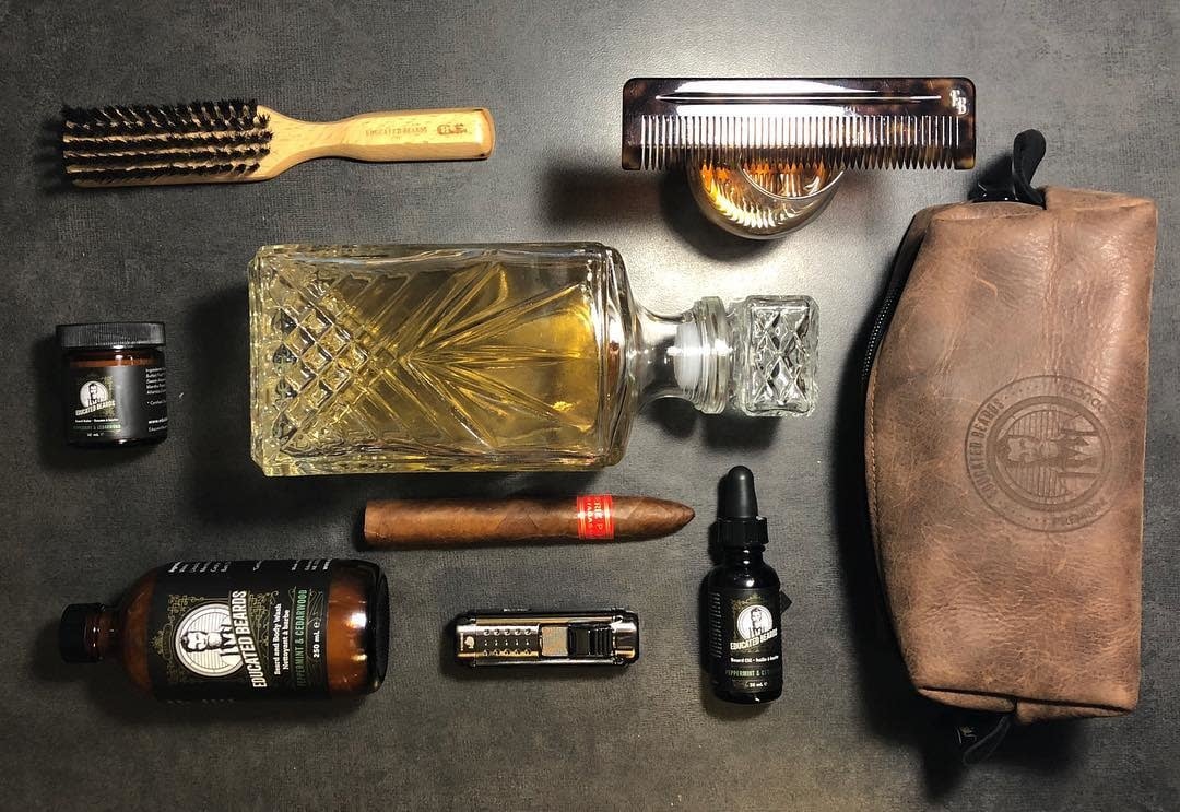 Peppermint and Cedarwood Beard and Body Wash (250ml/8.5oz)