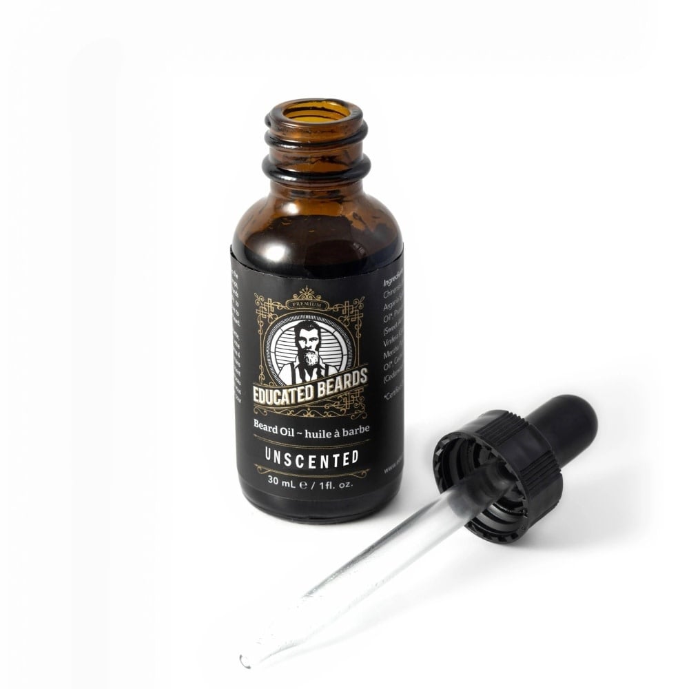 Huile à barbe "Unscented"