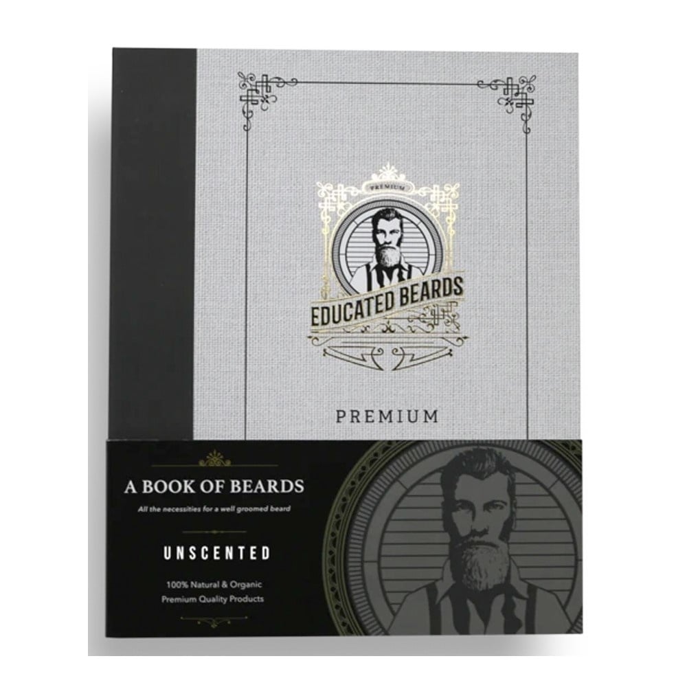 Ensemble de toilettage "Unscented A Book of Beard"