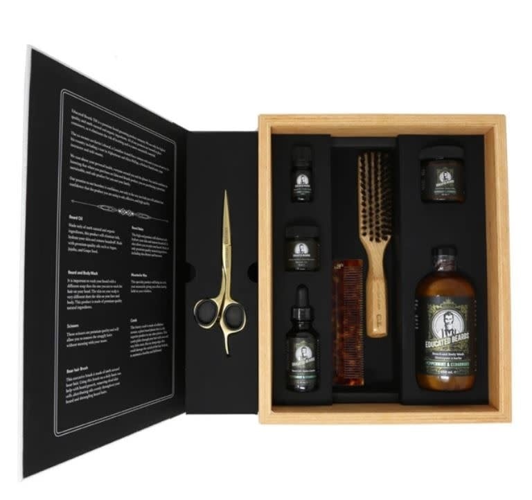 Ensemble de toilettage "Unscented A Book of Beard"