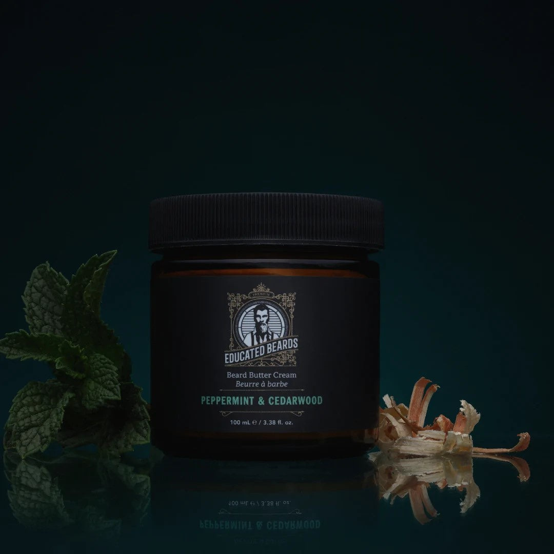 Peppermint Cedarwood Beard Butter Cream (100ml/3.4oz)