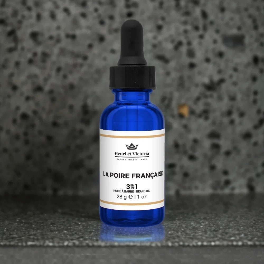 Copy of Henri et Victoria - Huile à barbe 3 en 1 "Unscented" (56g/2.0oz)