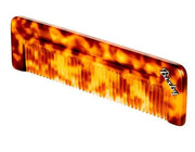 Fine Tooth Comb 1,3mm Head Gap (133mm/5.24") - Amber