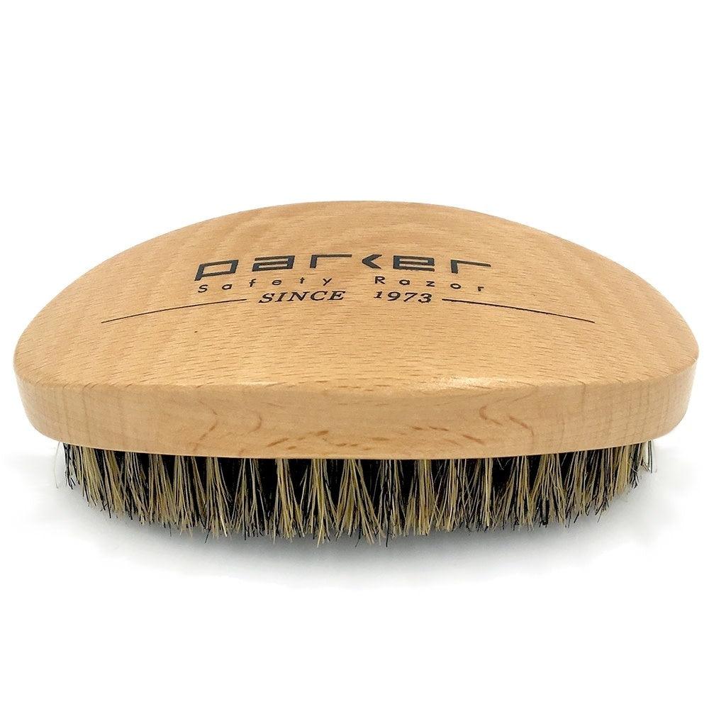 Brosse barbe et cheveux 100% sanglier (12.7cm/5" x 6.9cm/ 2.75")