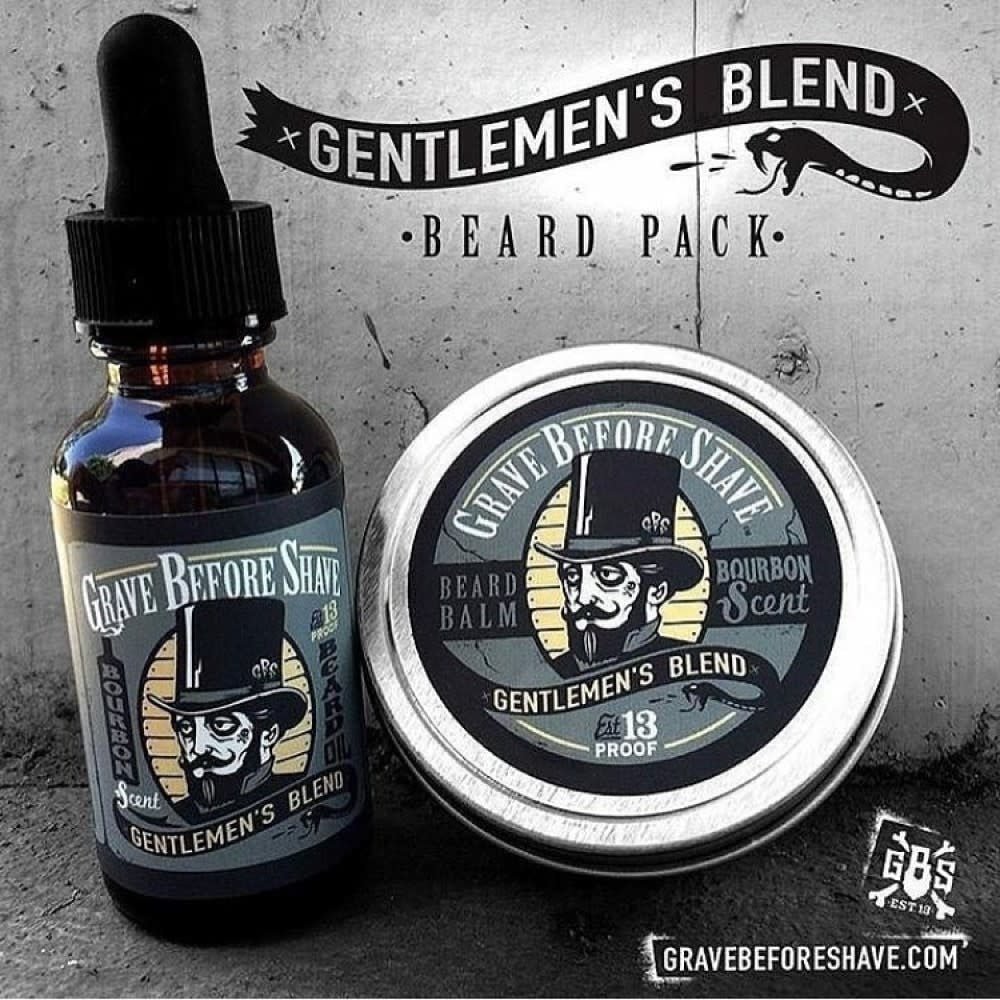 Huile à barbe "Gentlemen's Blend Bourbon"