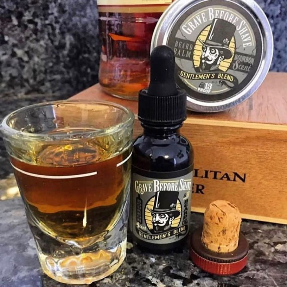 Huile à barbe "Gentlemen's Blend Bourbon"