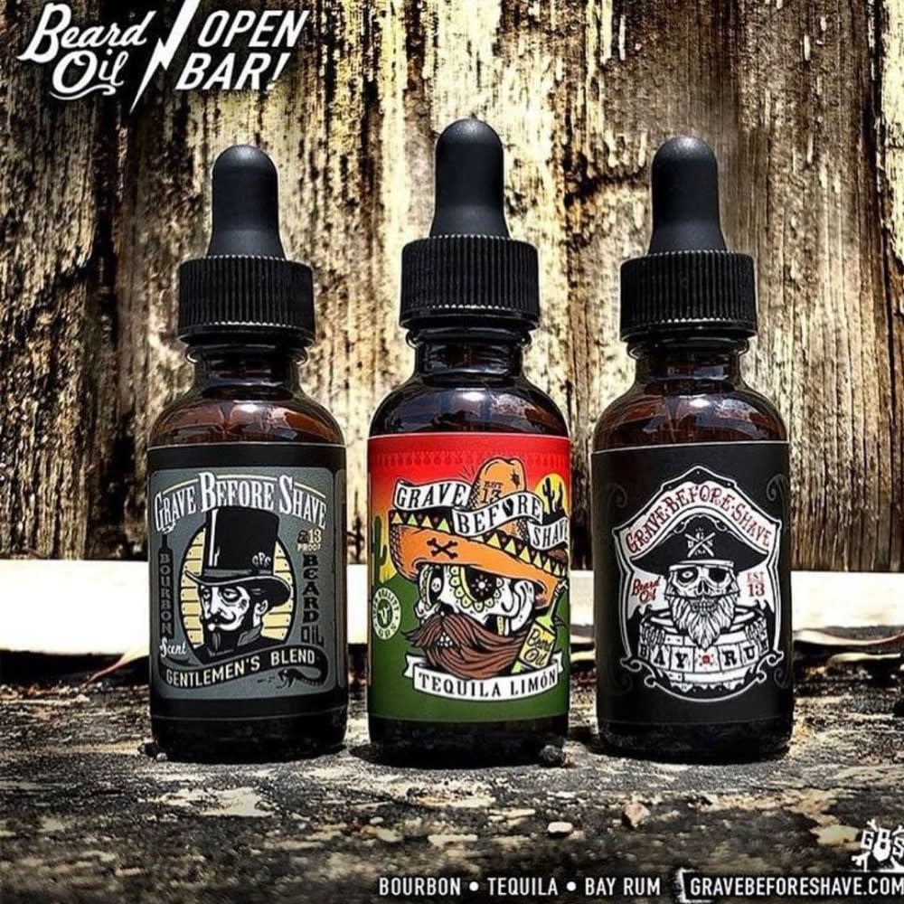 Huile à barbe "Gentlemen's Blend Bourbon"