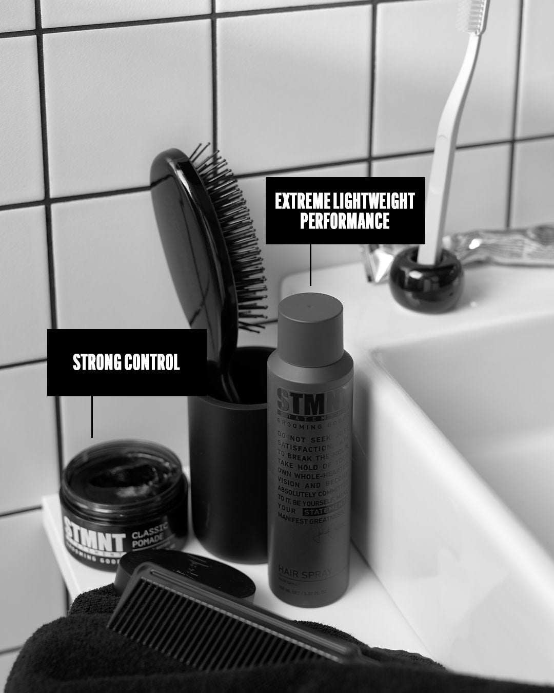 Vaporisateur coiffant "Hair Spray" - Tenue légère et flexible (144g/5.07oz)