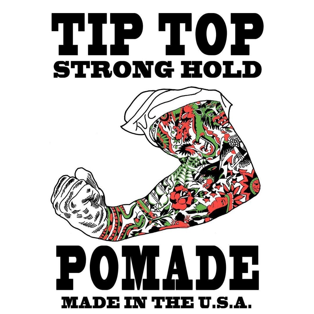 Pommade "Strong Hold Pomade" - Tenue ferme et brilliance élevée (125.6ml/4.25oz)