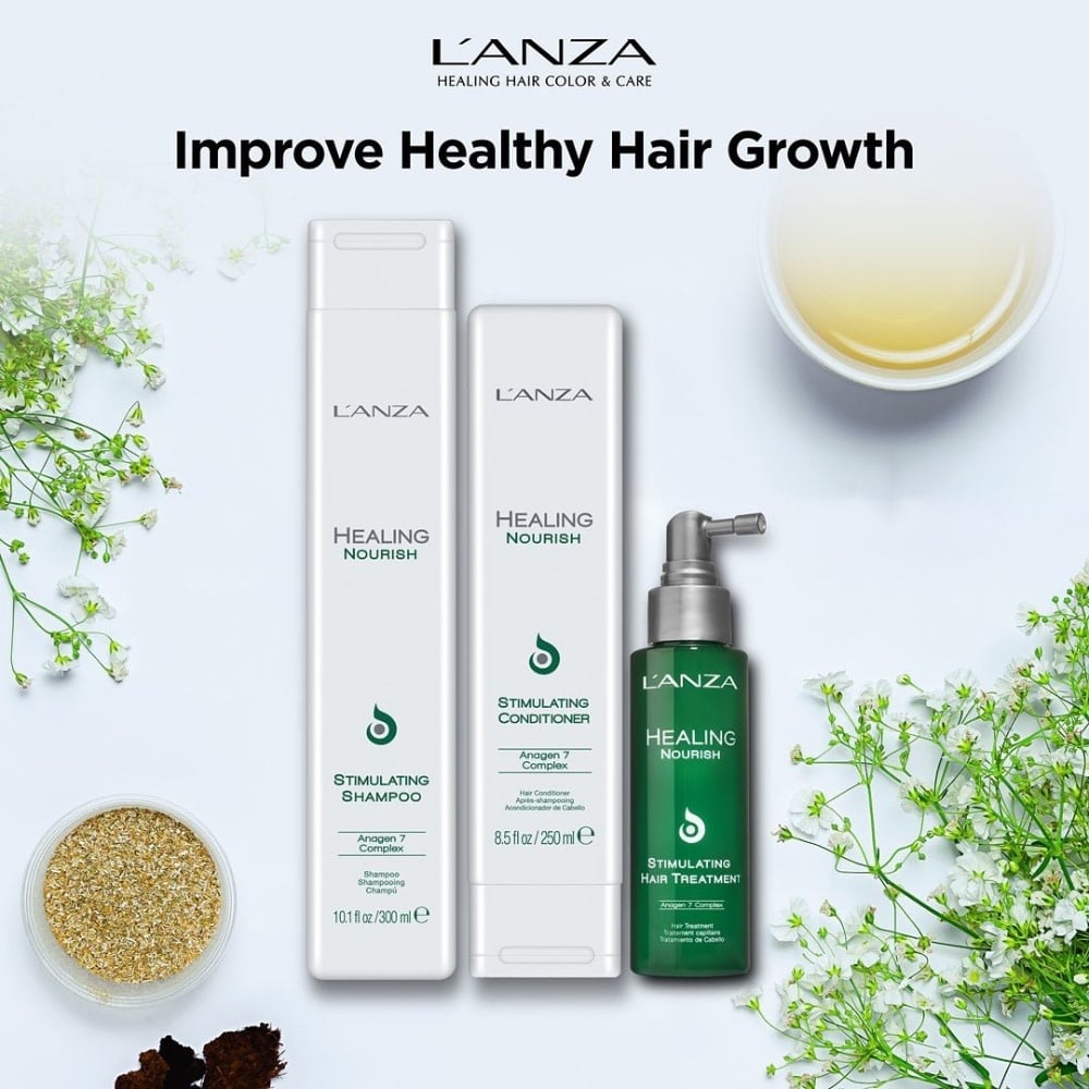 Revitalisant stimulant et nourrissant "Healing Nourish" - Pour tous les types de cheveux fins et clairsemés (250ml/8.5oz)