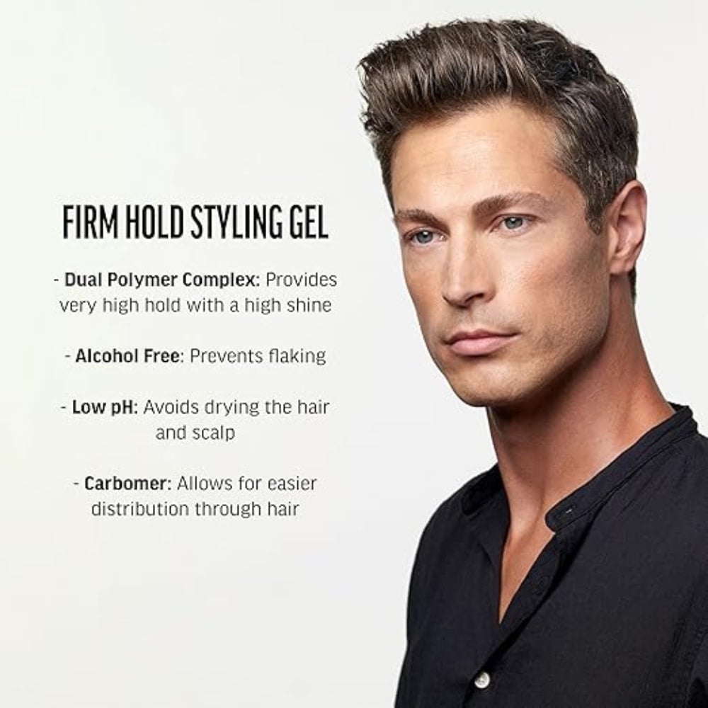 American Crew - Gel coiffant "Firm Hold Styling Gel" - Tenue forte brillance élevé